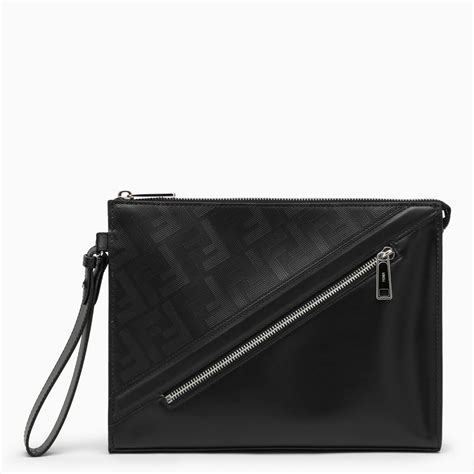 Fendi Shadow Diagonal Clutch 